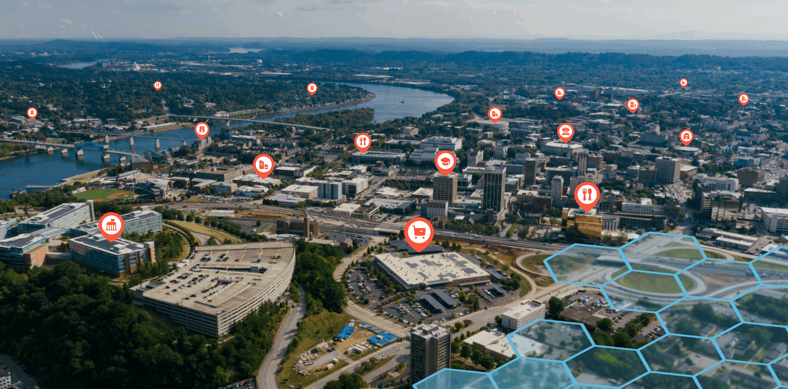 Retail site selection using POI data