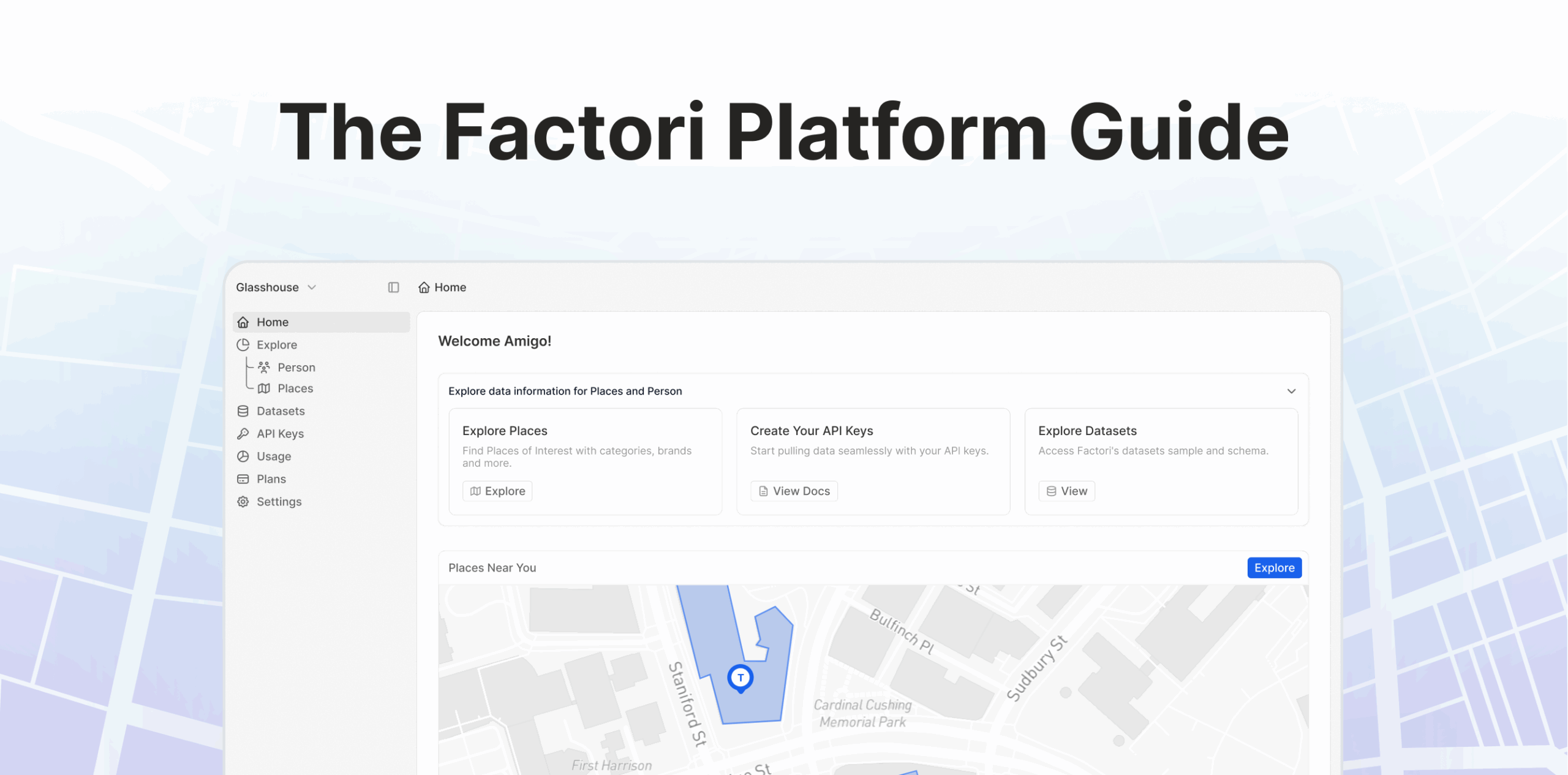 Factori Platform Guide